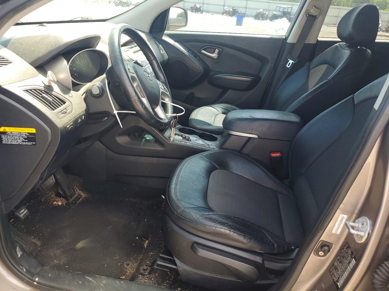 2013 Hyundai Tucson Gls Gray vin: KM8JU3AC7DU573801