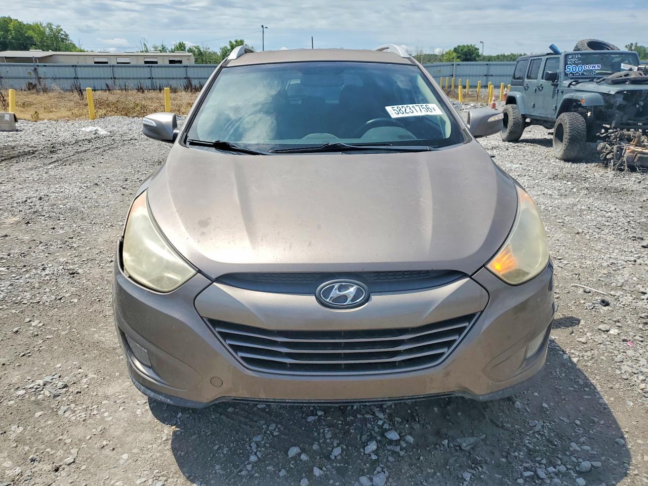 2013 Hyundai Tucson Gls Gray vin: KM8JU3AC7DU573801