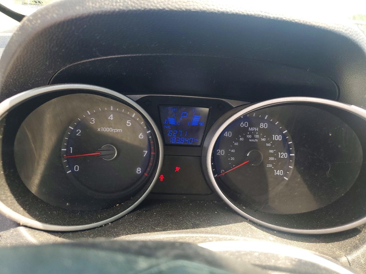 2013 Hyundai Tucson Gls Gray vin: KM8JU3AC7DU573801