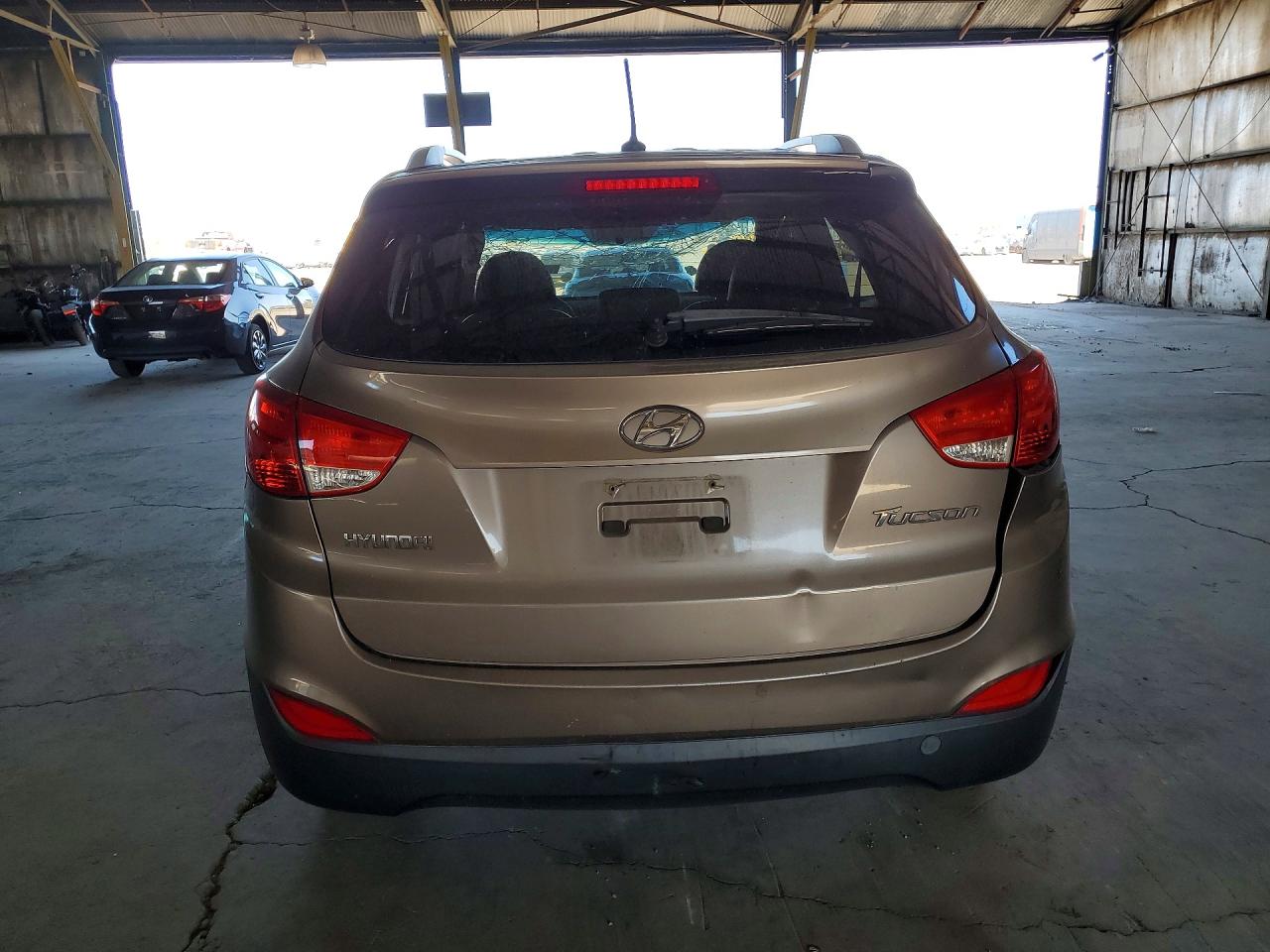 2013 Hyundai Tucson Gls Gray vin: KM8JU3AC7DU608711
