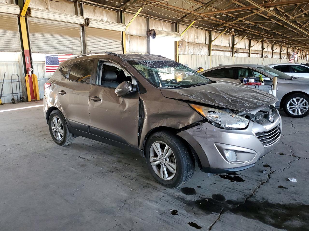 2013 Hyundai Tucson Gls Gray vin: KM8JU3AC7DU608711