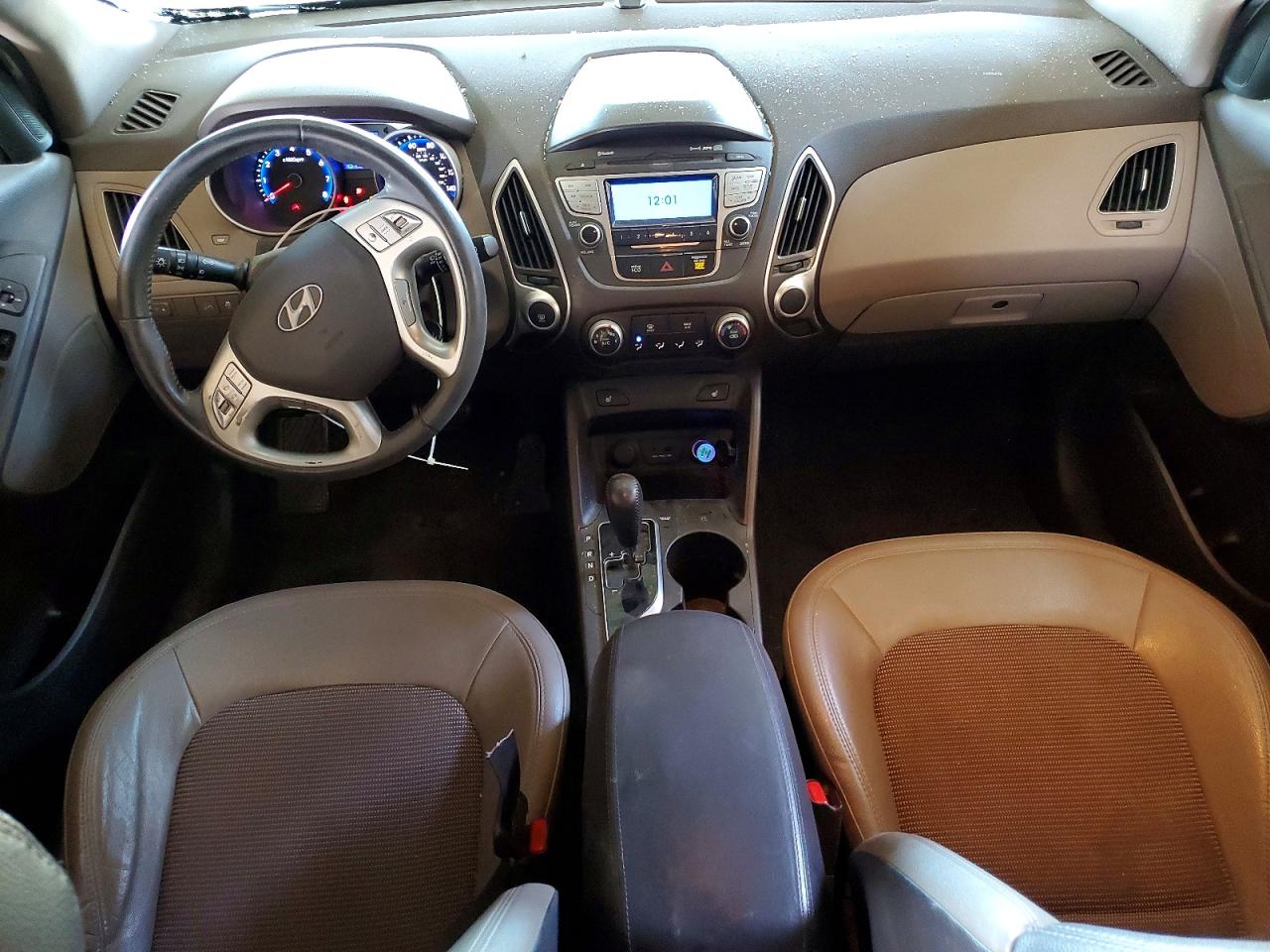 2013 Hyundai Tucson Gls Gray vin: KM8JU3AC7DU608711