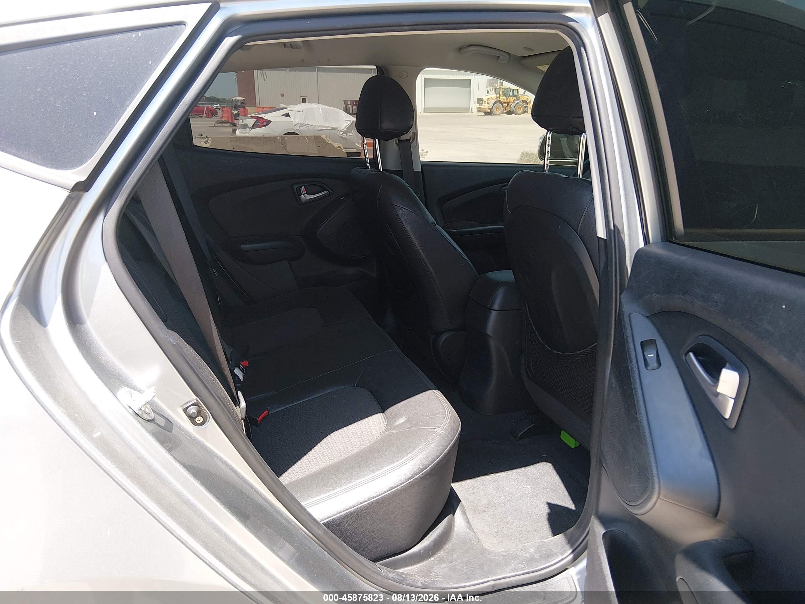 2013 Hyundai Tucson Gls Gray vin: KM8JU3AC7DU652353