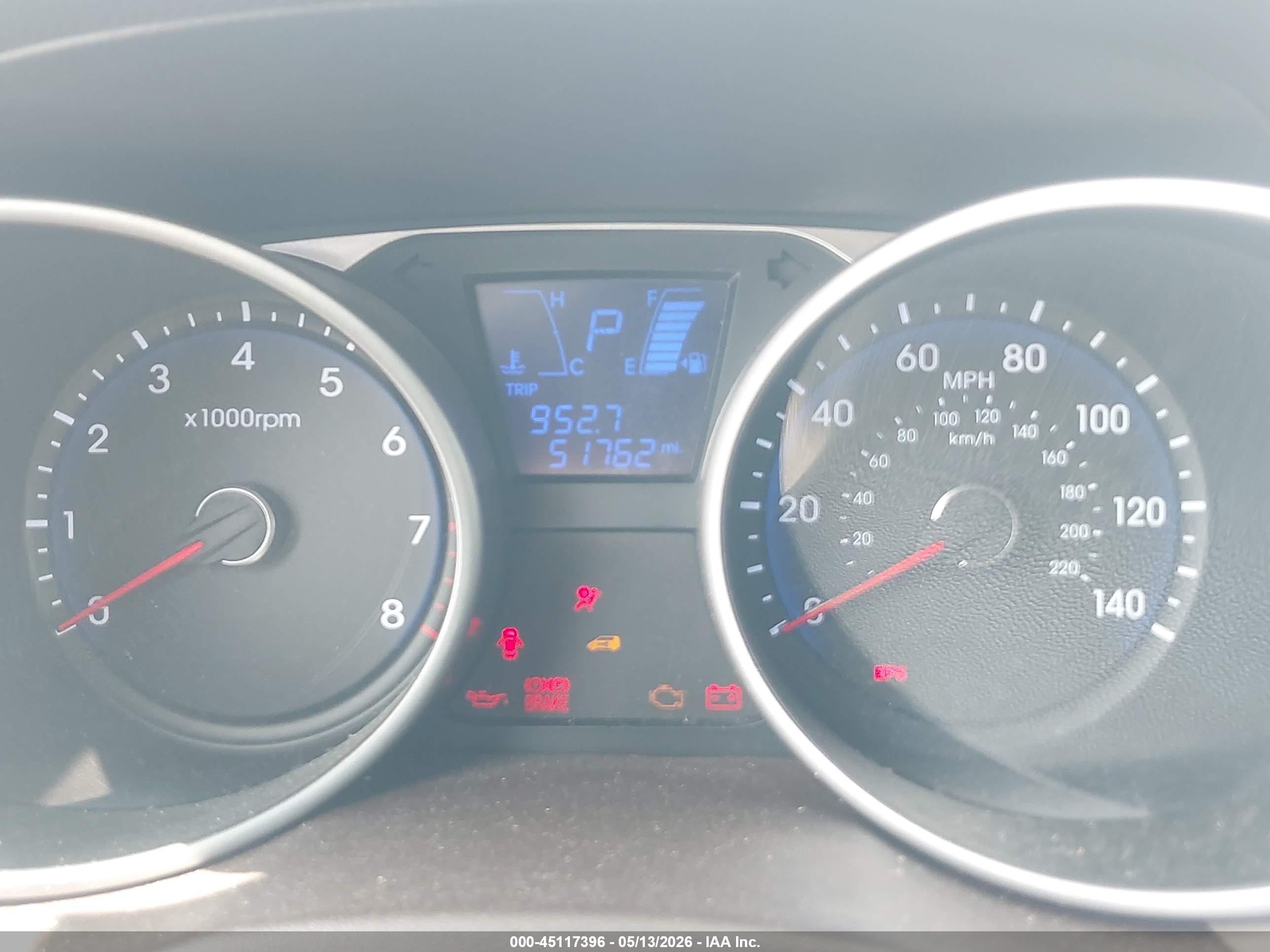 2013 Hyundai Tucson Limited Red vin: KM8JU3AC7DU685563