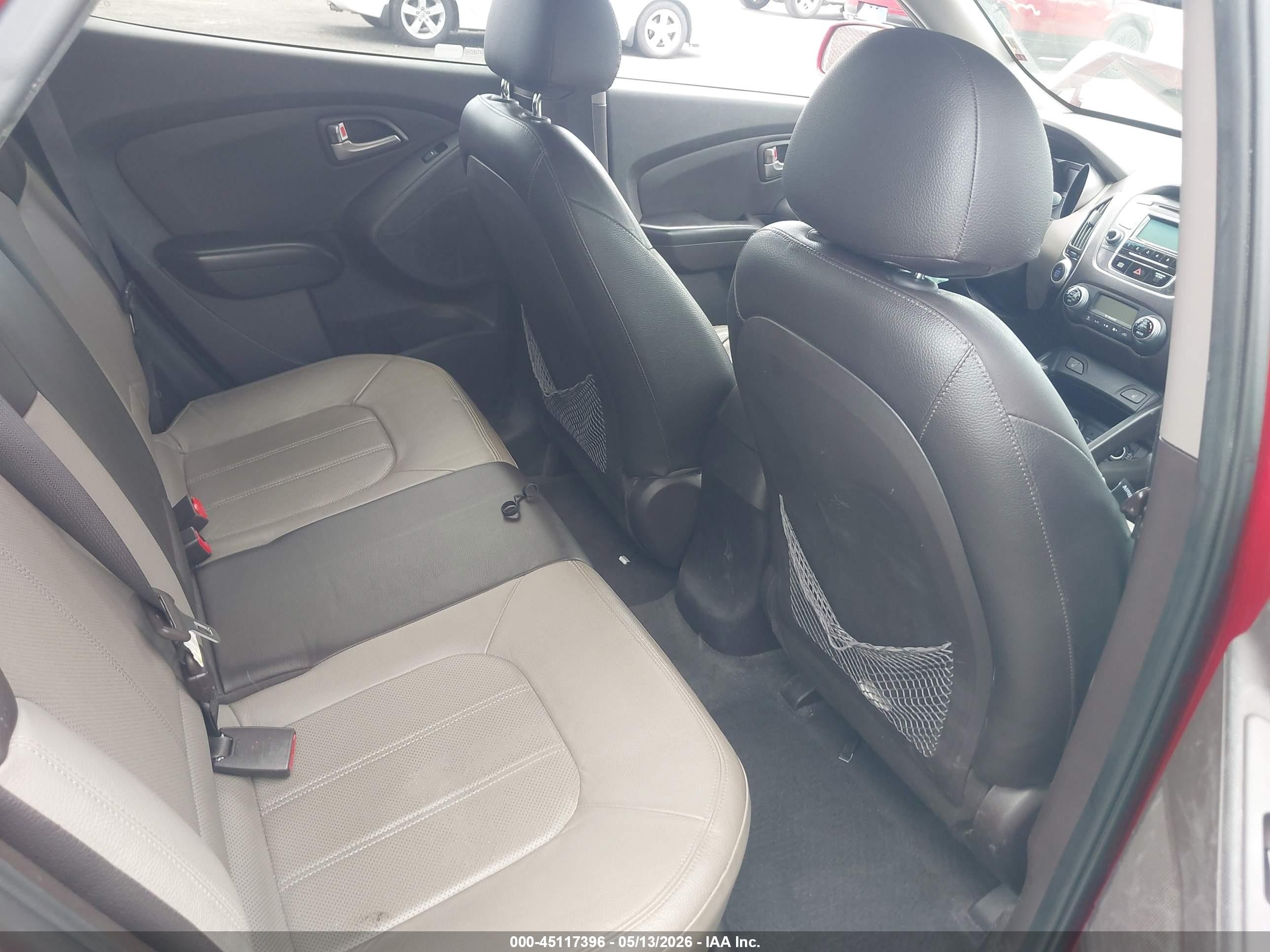 2013 Hyundai Tucson Limited Red vin: KM8JU3AC7DU685563