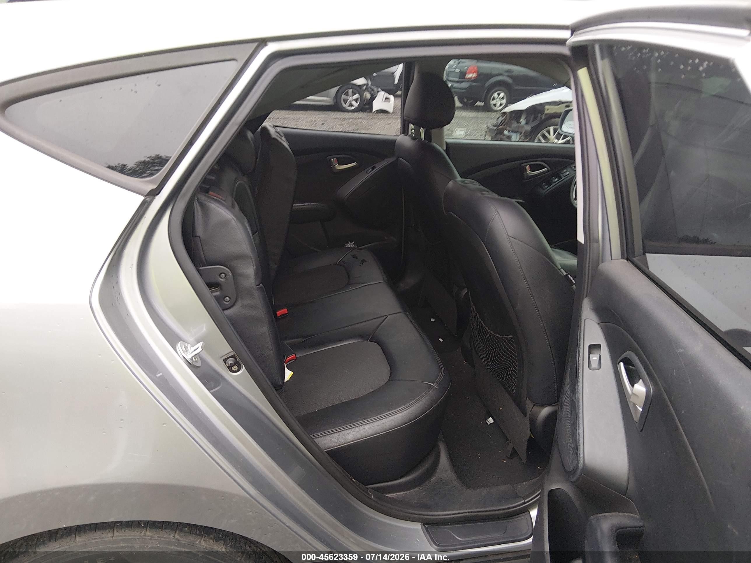 2013 Hyundai Tucson Gls Silver vin: KM8JU3AC7DU688799