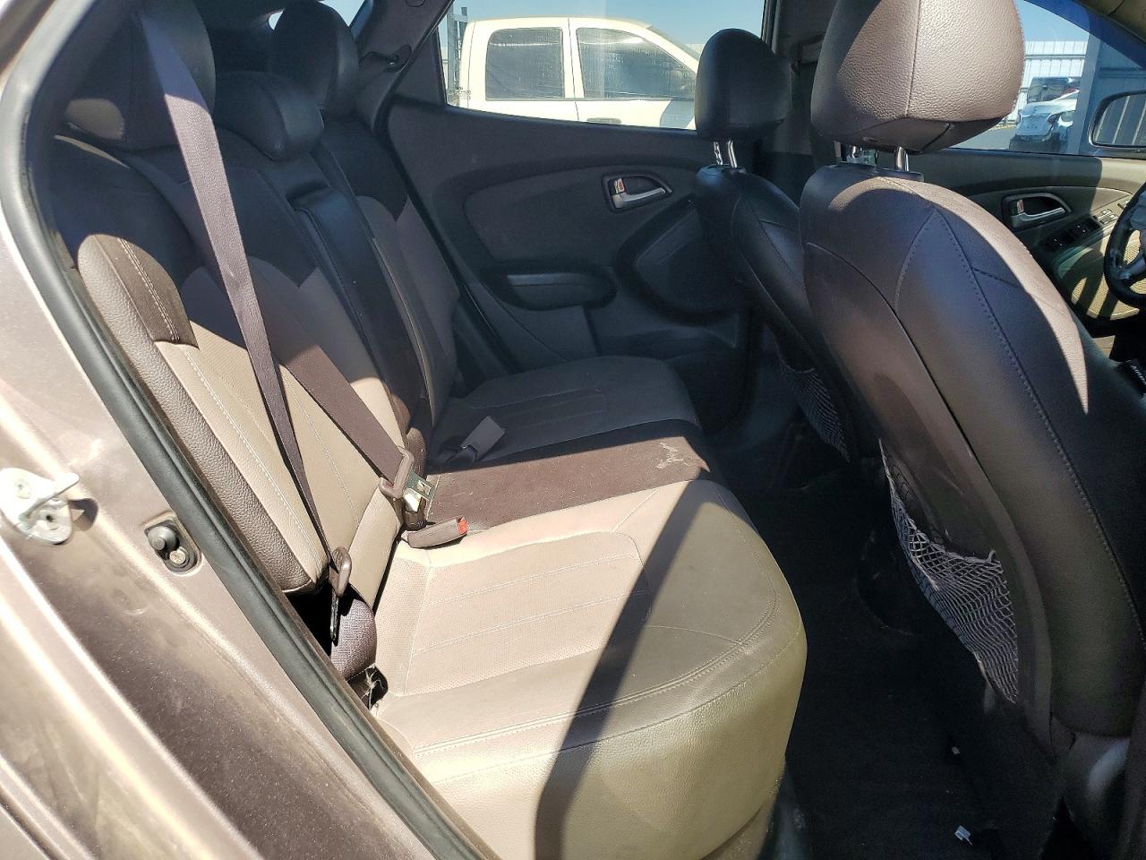 2013 Hyundai Tucson Limited Tan vin: KM8JU3AC7DU695705