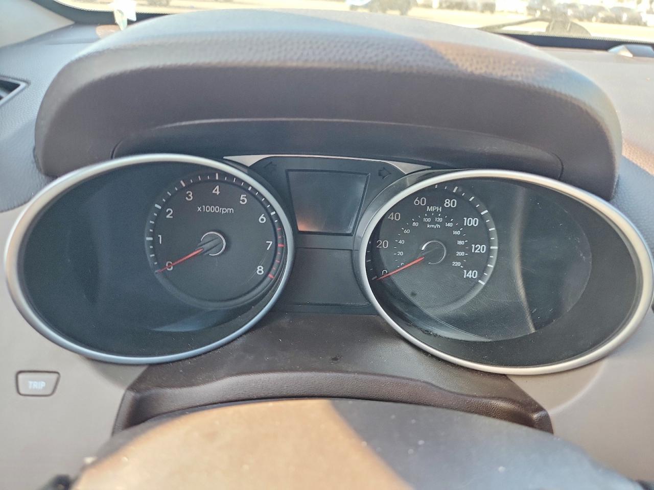 2013 Hyundai Tucson Limited White vin: KM8JU3AC7DU716178