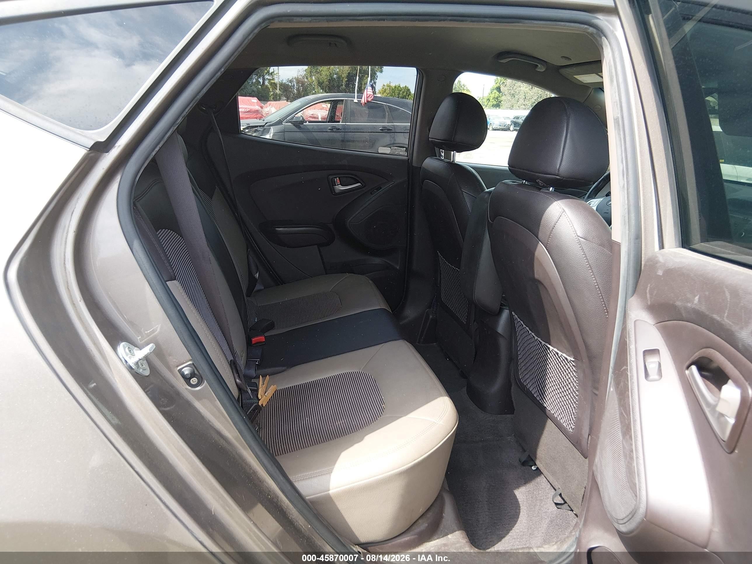2013 Hyundai Tucson Gls Коричневый vin: KM8JU3AC7DU717217