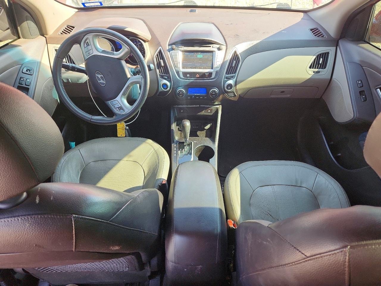 2013 Hyundai Tucson Limited Красный vin: KM8JU3AC7DU726502