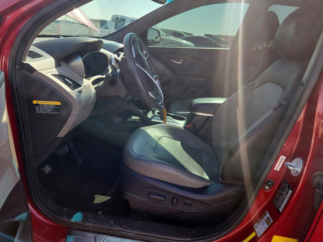 2013 Hyundai Tucson Limited Красный vin: KM8JU3AC7DU726502