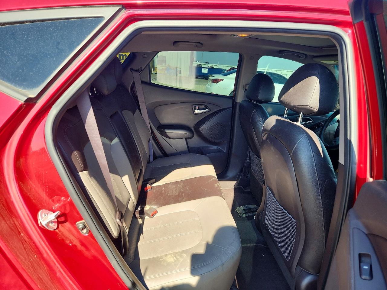 2013 Hyundai Tucson Limited Красный vin: KM8JU3AC7DU726502