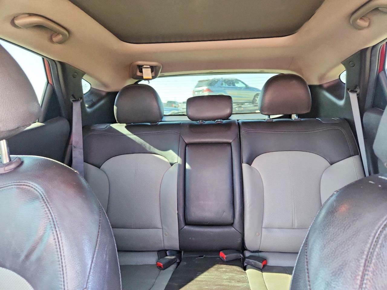 2013 Hyundai Tucson Limited Красный vin: KM8JU3AC7DU726502