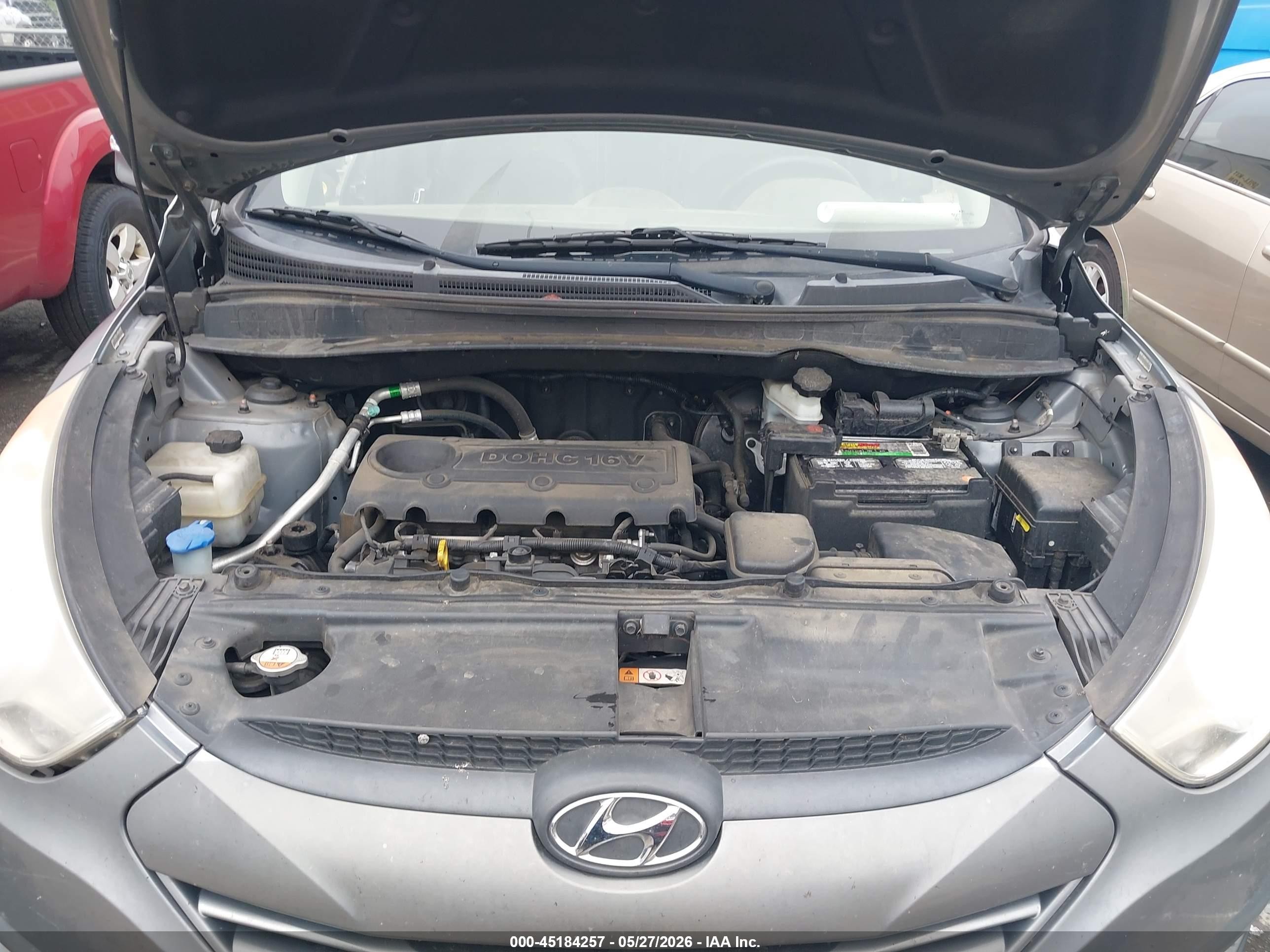 2013 Hyundai Tucson Gls Gray vin: KM8JU3AC7DU732896