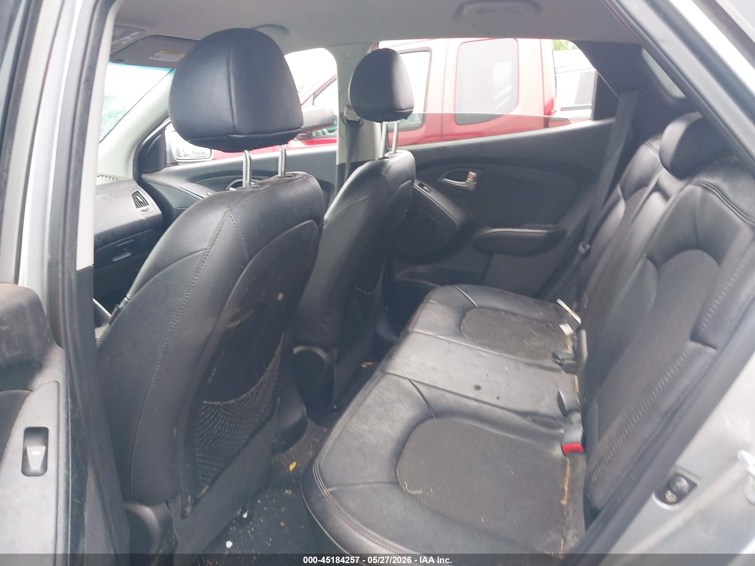 2013 Hyundai Tucson Gls Gray vin: KM8JU3AC7DU732896