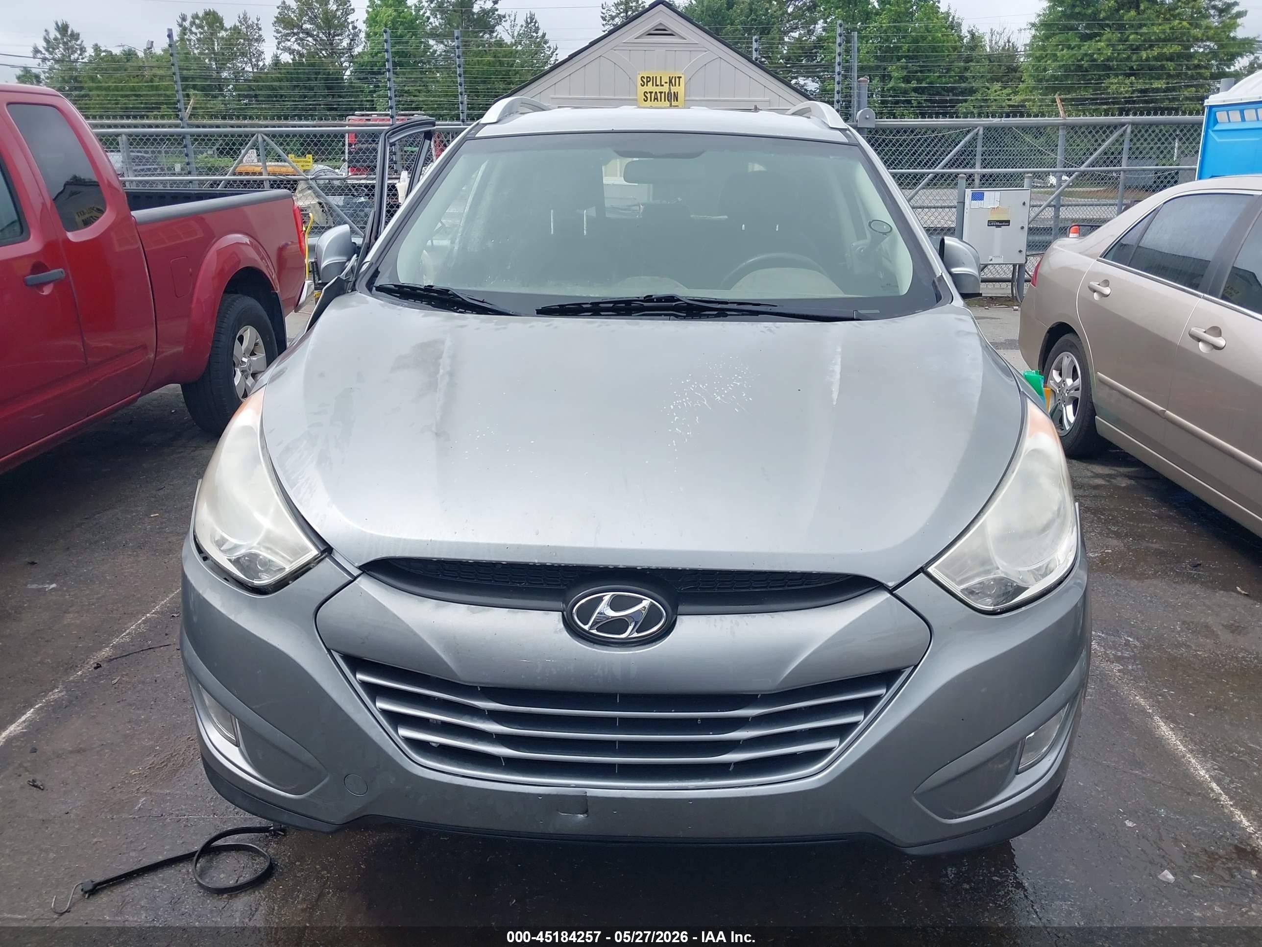 2013 Hyundai Tucson Gls Gray vin: KM8JU3AC7DU732896