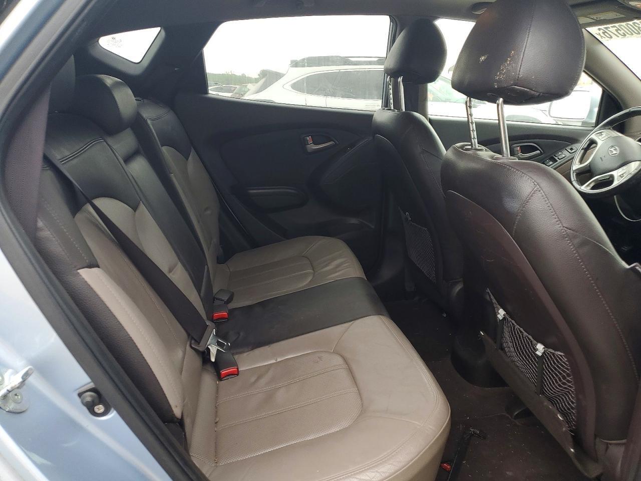 2010 Hyundai Tucson Blue vin: KM8JU3AC8AU064473
