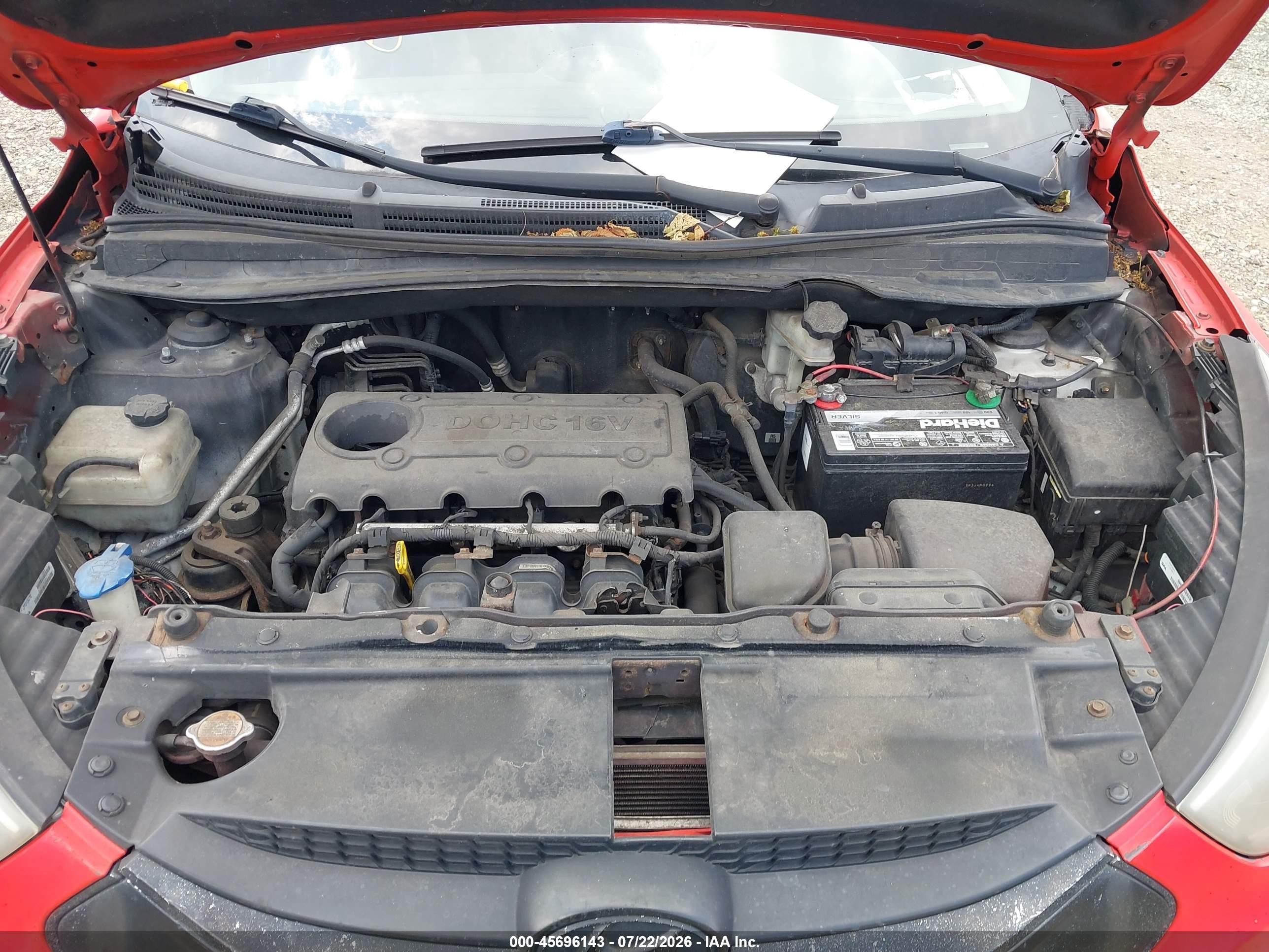 2010 Hyundai Tucson Limited Red vin: KM8JU3AC8AU103899