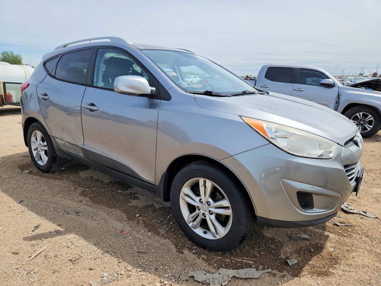 2011 Hyundai Tucson Gls Silver vin: KM8JU3AC8BU128089