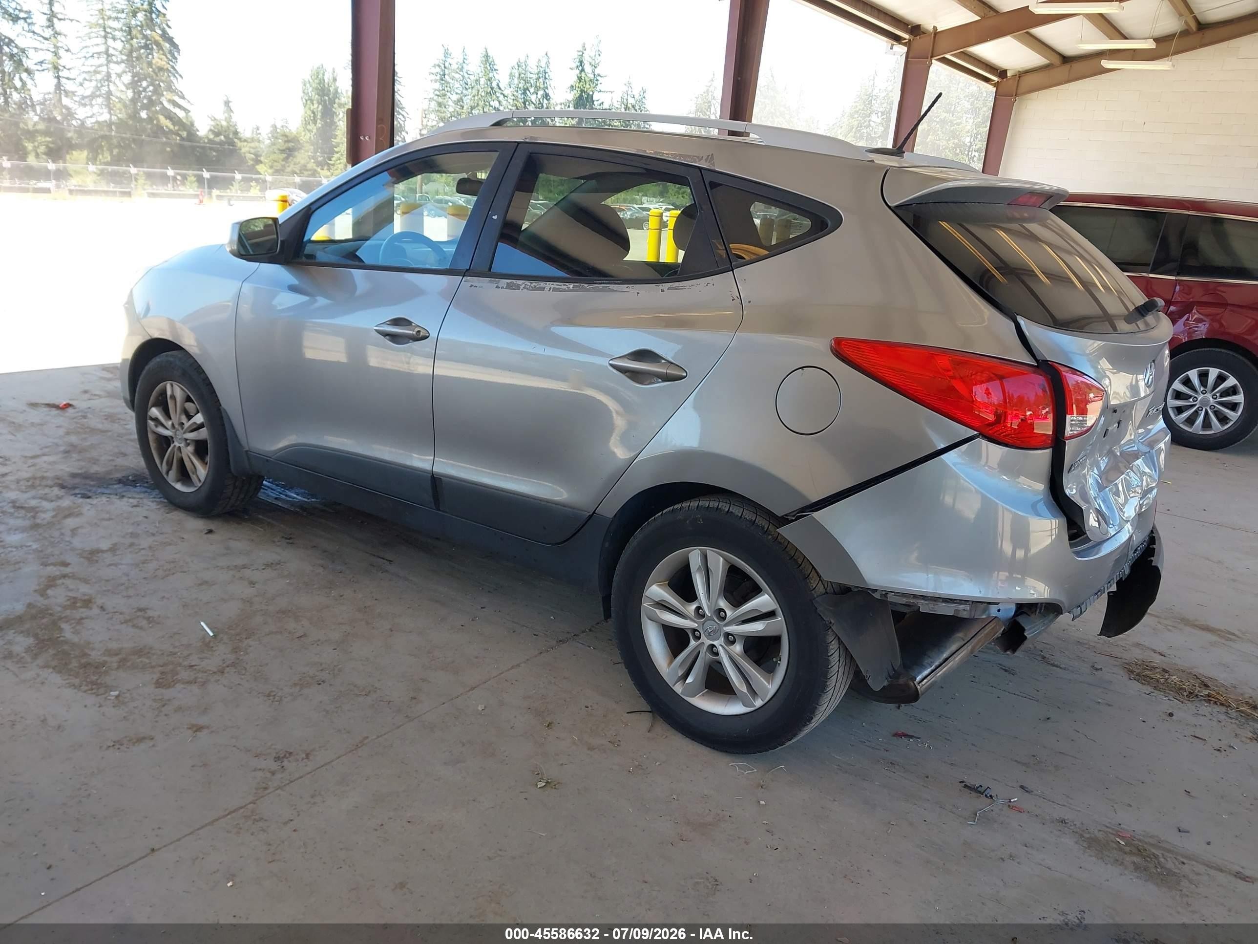2011 Hyundai Tucson Gls Серый vin: KM8JU3AC8BU128870