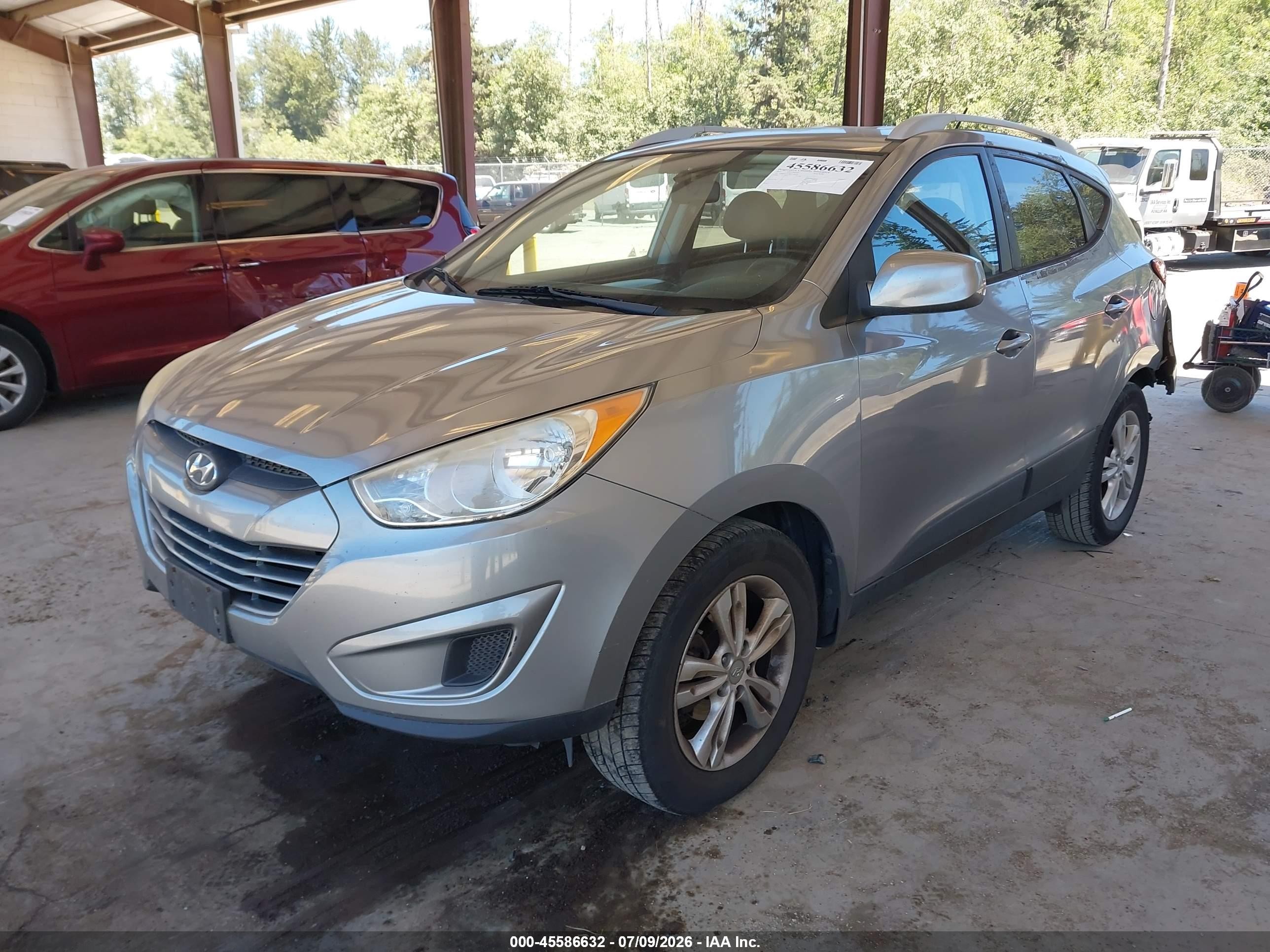 2011 Hyundai Tucson Gls Серый vin: KM8JU3AC8BU128870