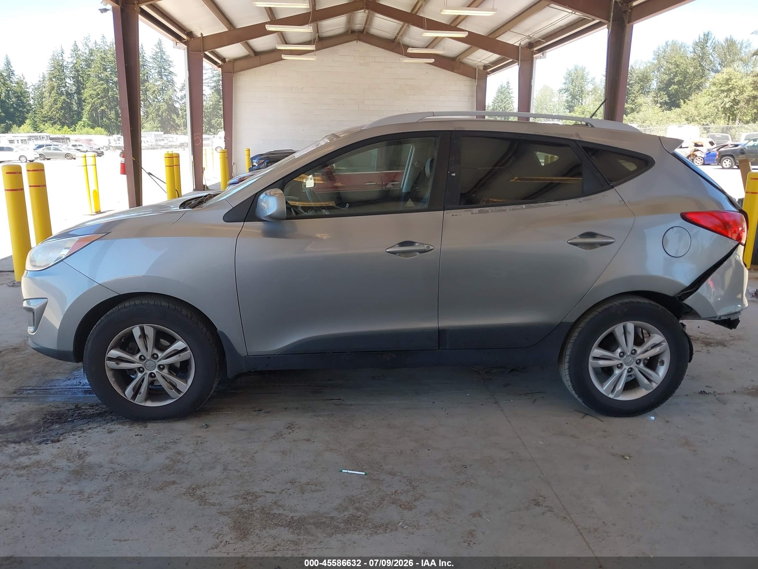 2011 Hyundai Tucson Gls Серый vin: KM8JU3AC8BU128870