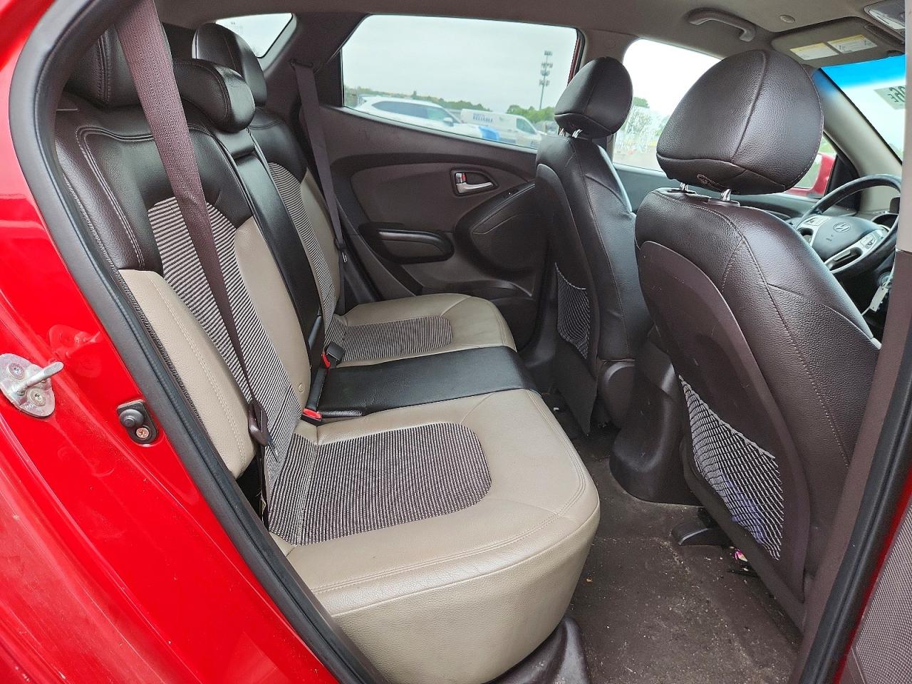 2011 Hyundai Tucson Gls Red vin: KM8JU3AC8BU143093