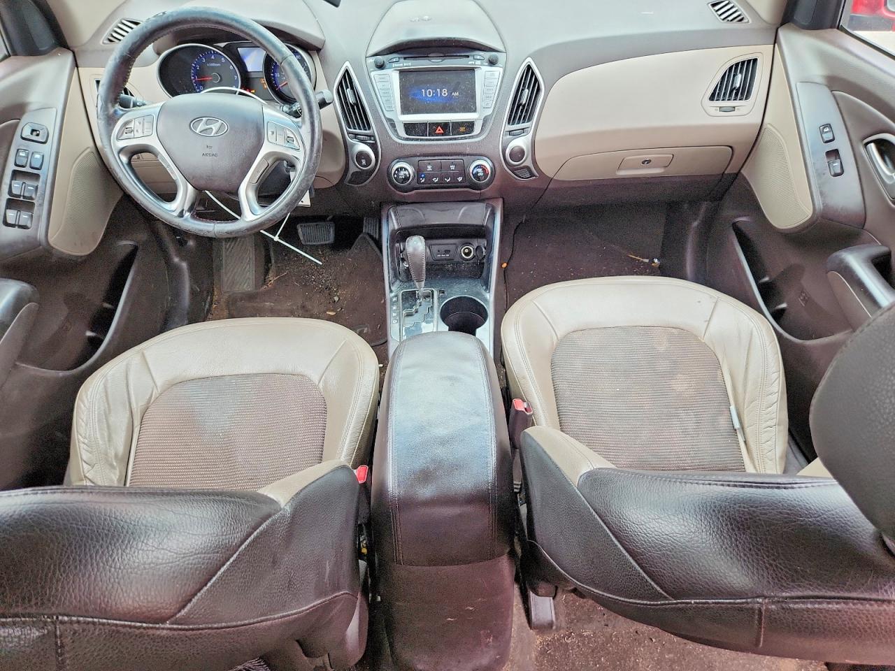 2011 Hyundai Tucson Gls Red vin: KM8JU3AC8BU143093