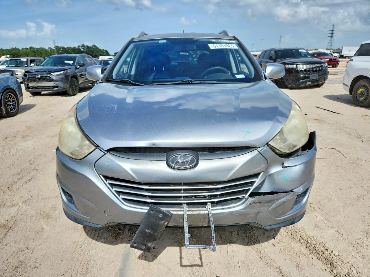 2011 Hyundai Tucson Gls Серебряный vin: KM8JU3AC8BU147726