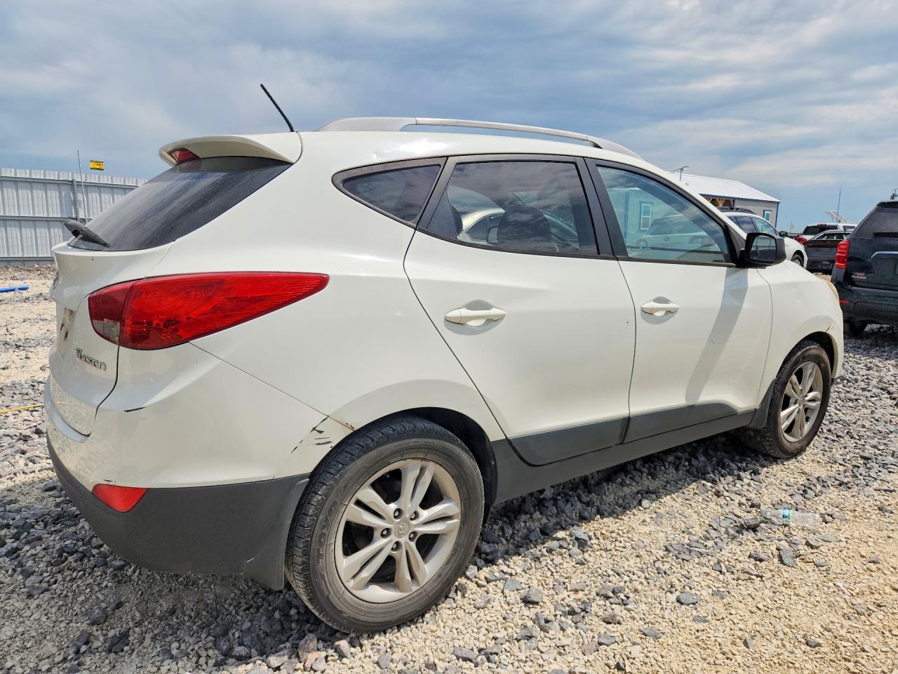 2011 Hyundai Tucson Gls Белый vin: KM8JU3AC8BU201039