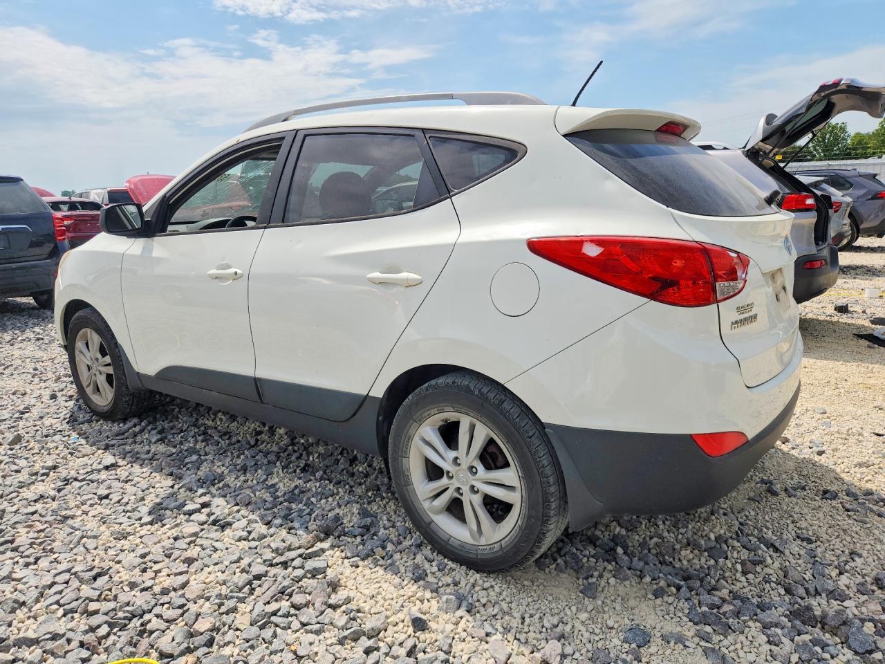 2011 Hyundai Tucson Gls Белый vin: KM8JU3AC8BU201039