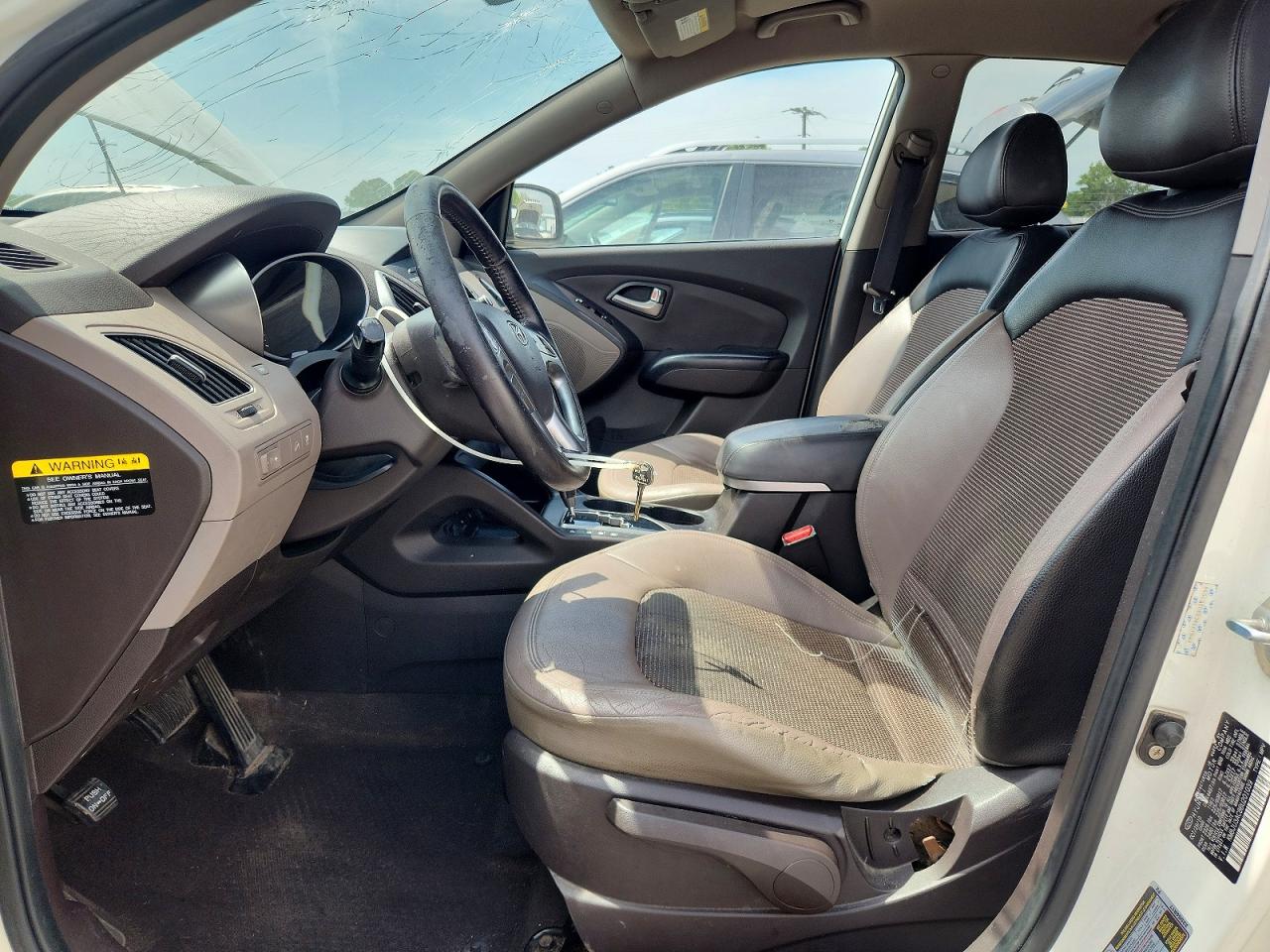 2011 Hyundai Tucson Gls Белый vin: KM8JU3AC8BU201039