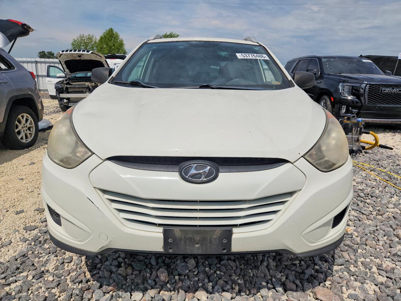 2011 Hyundai Tucson Gls Белый vin: KM8JU3AC8BU201039