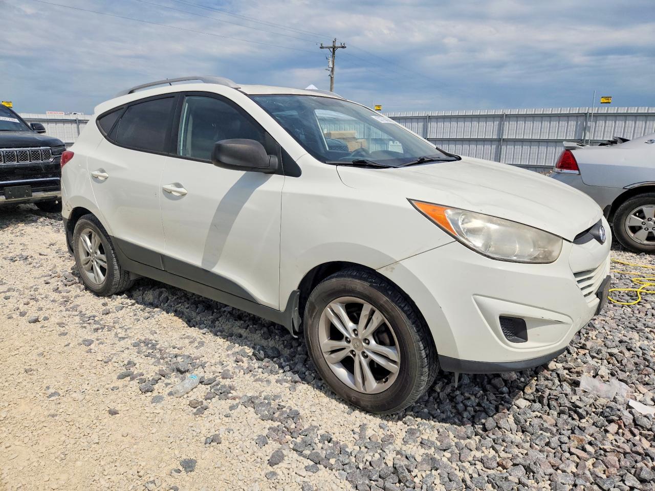 2011 Hyundai Tucson Gls Белый vin: KM8JU3AC8BU201039