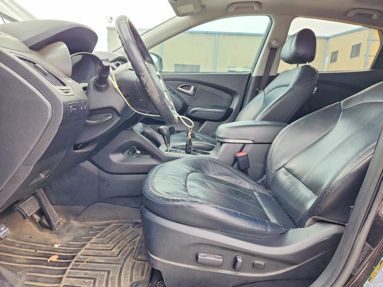 2011 Hyundai Tucson Limited Black vin: KM8JU3AC8BU229701