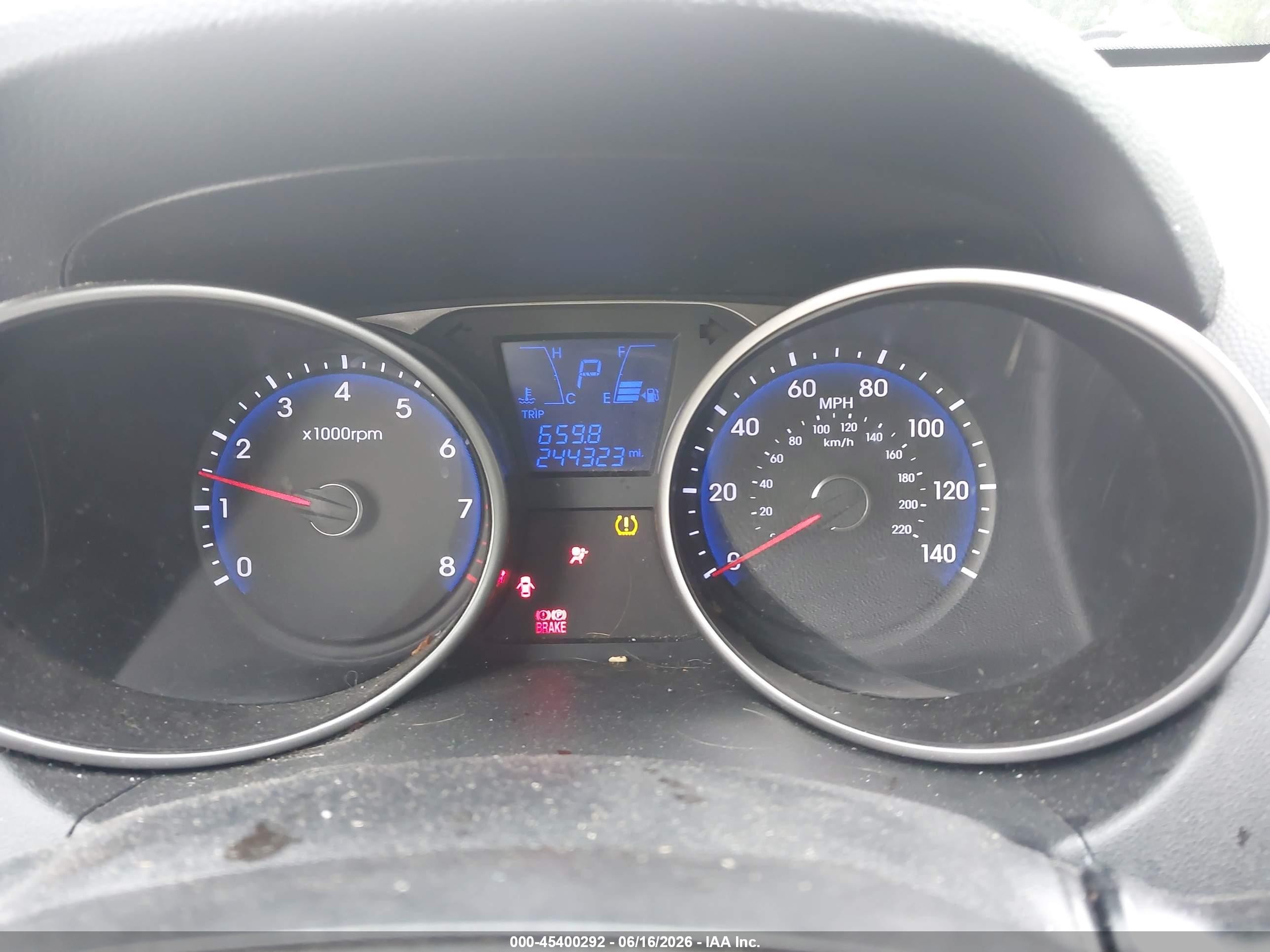 2011 Hyundai Tucson Gls Silver vin: KM8JU3AC8BU258129