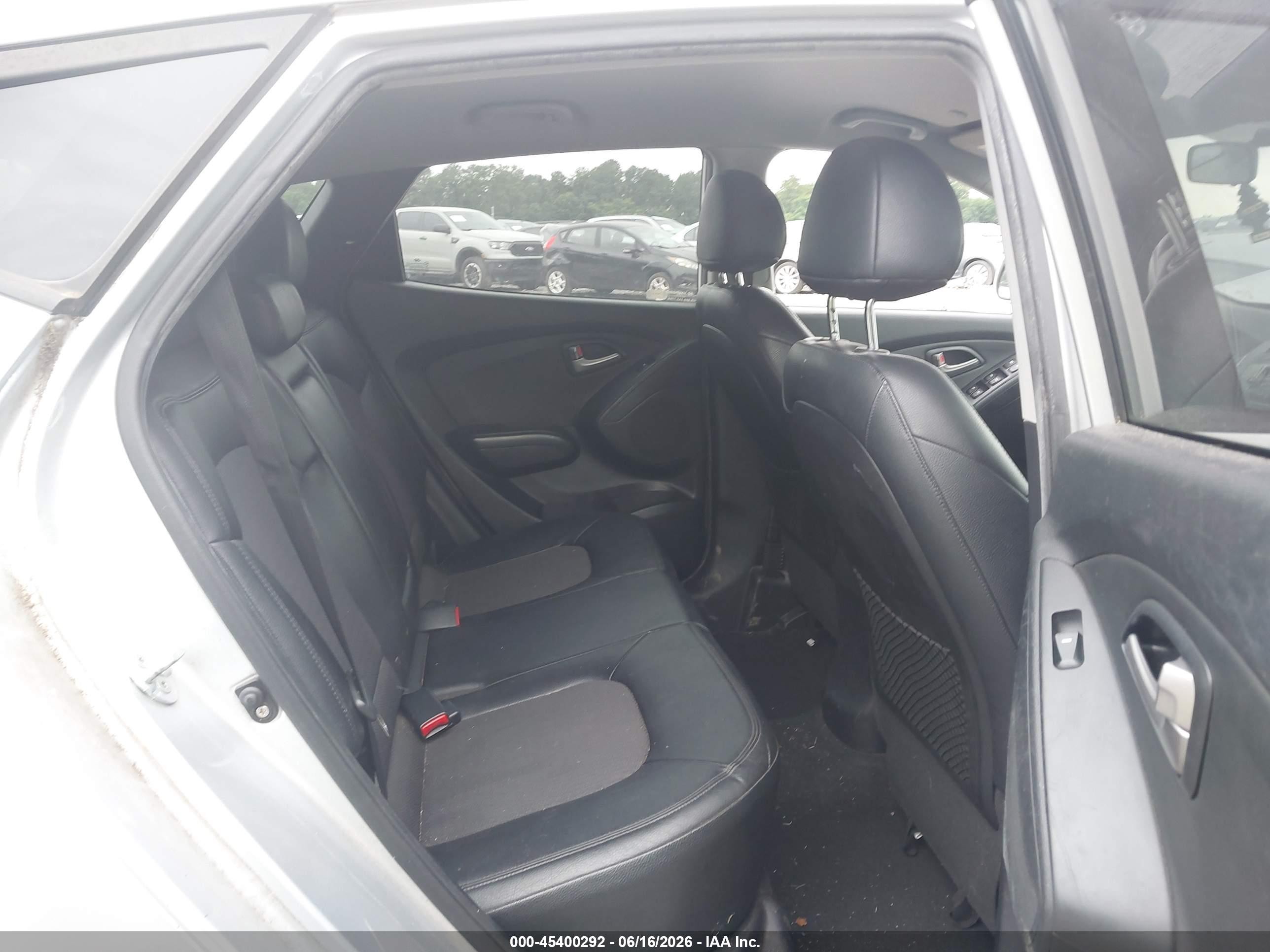 2011 Hyundai Tucson Gls Silver vin: KM8JU3AC8BU258129