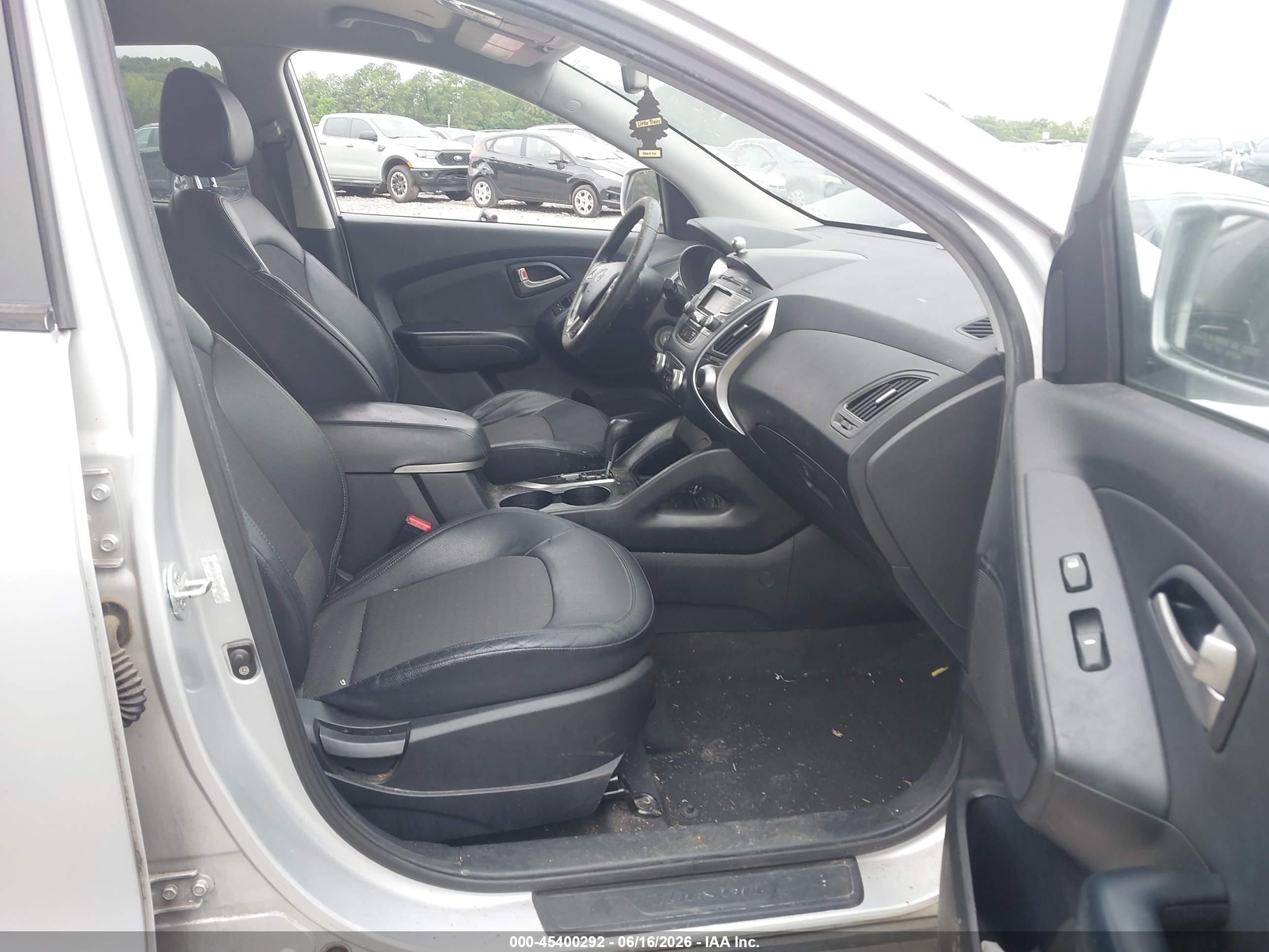 2011 Hyundai Tucson Gls Silver vin: KM8JU3AC8BU258129