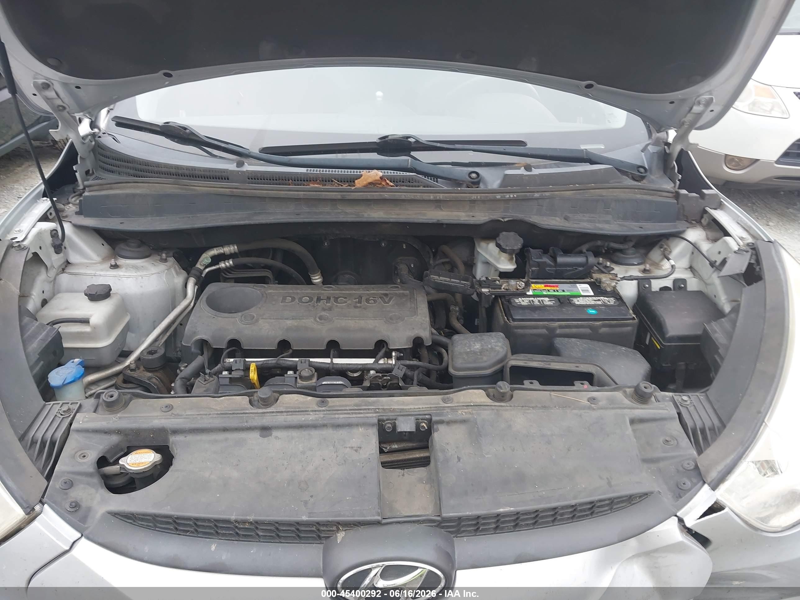 2011 Hyundai Tucson Gls Silver vin: KM8JU3AC8BU258129