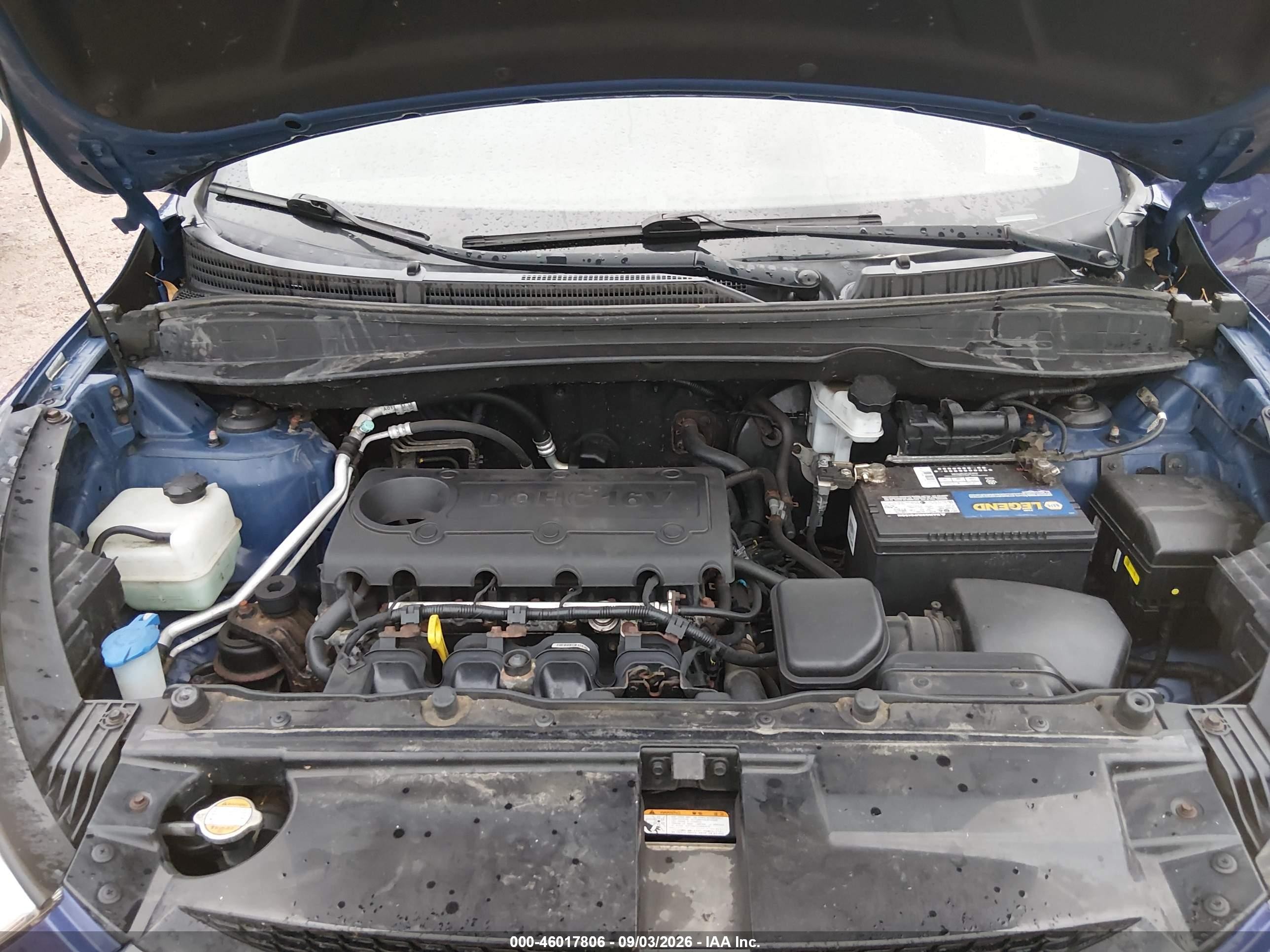 2011 Hyundai Tucson Limited Синий vin: KM8JU3AC8BU294953