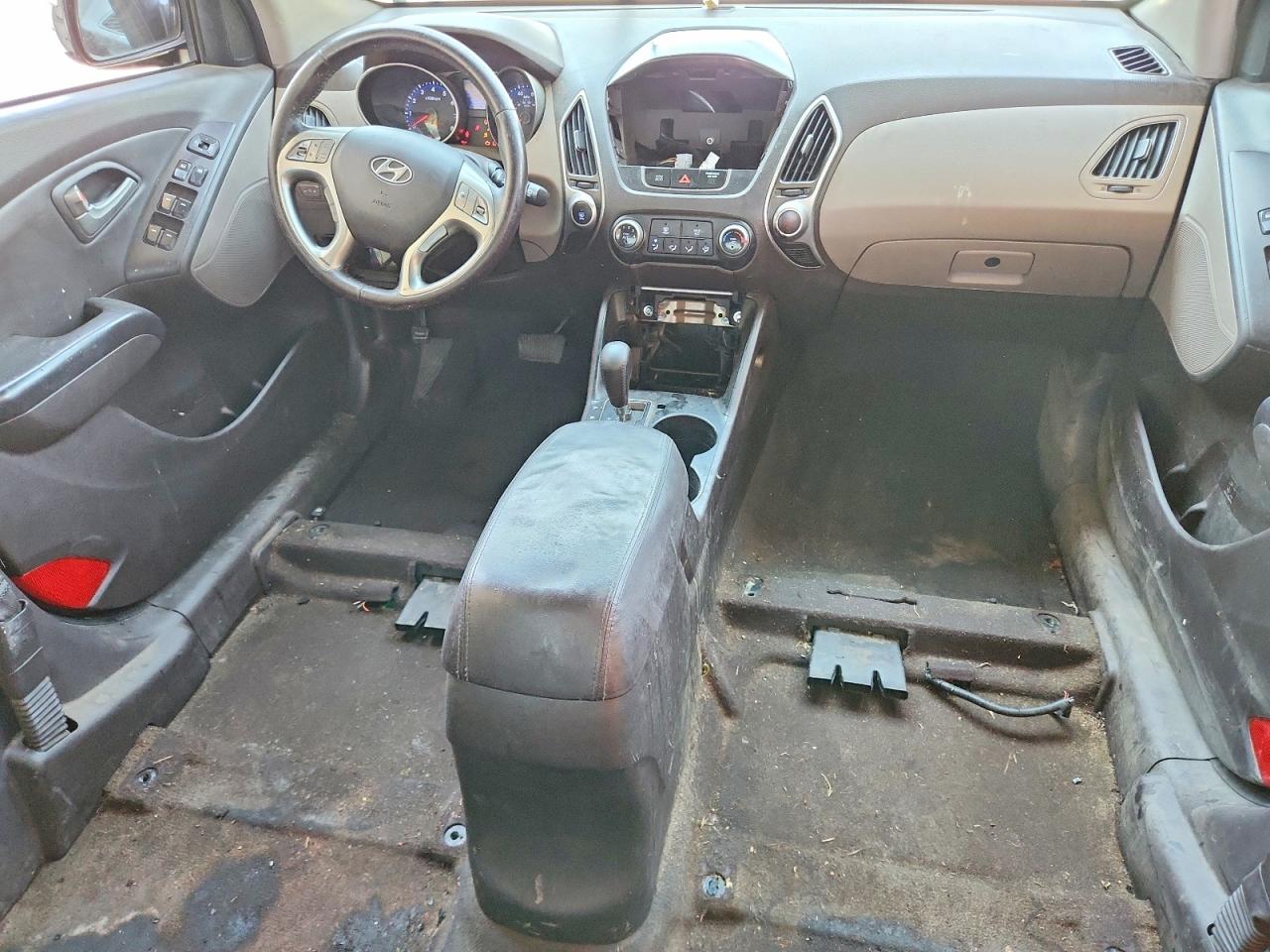 2012 Hyundai Tucson Gls Black vin: KM8JU3AC8CU339181