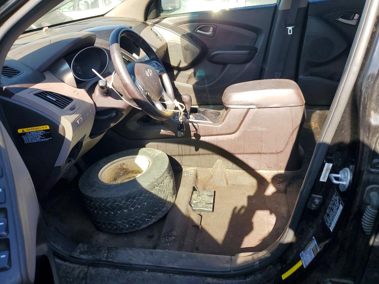 2012 Hyundai Tucson Gls Black vin: KM8JU3AC8CU339181