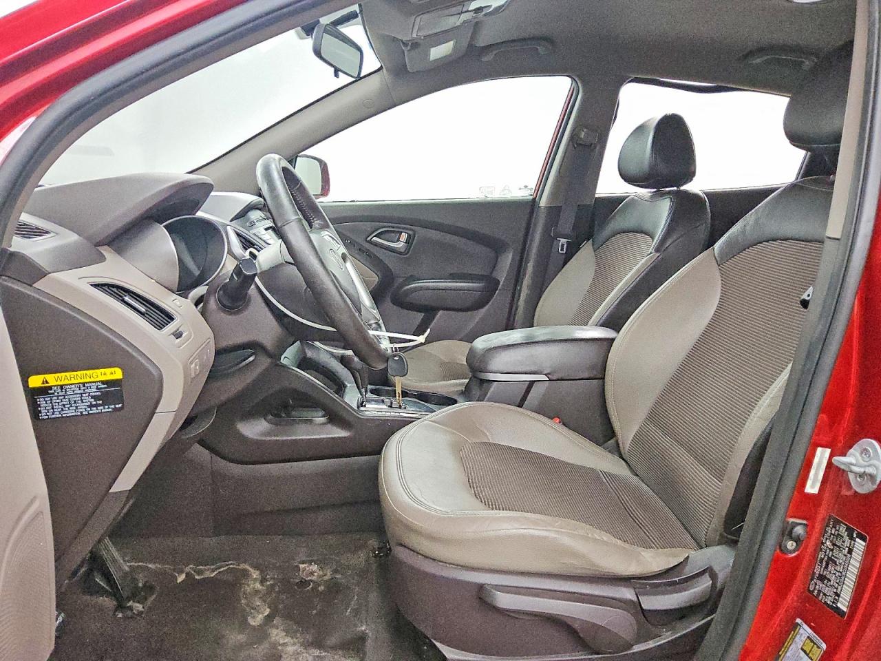 2012 Hyundai Tucson Gls Red vin: KM8JU3AC8CU345028