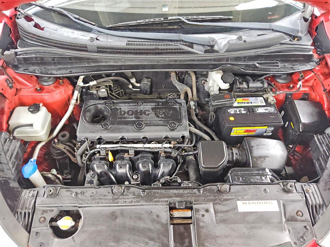 2012 Hyundai Tucson Gls Red vin: KM8JU3AC8CU345028