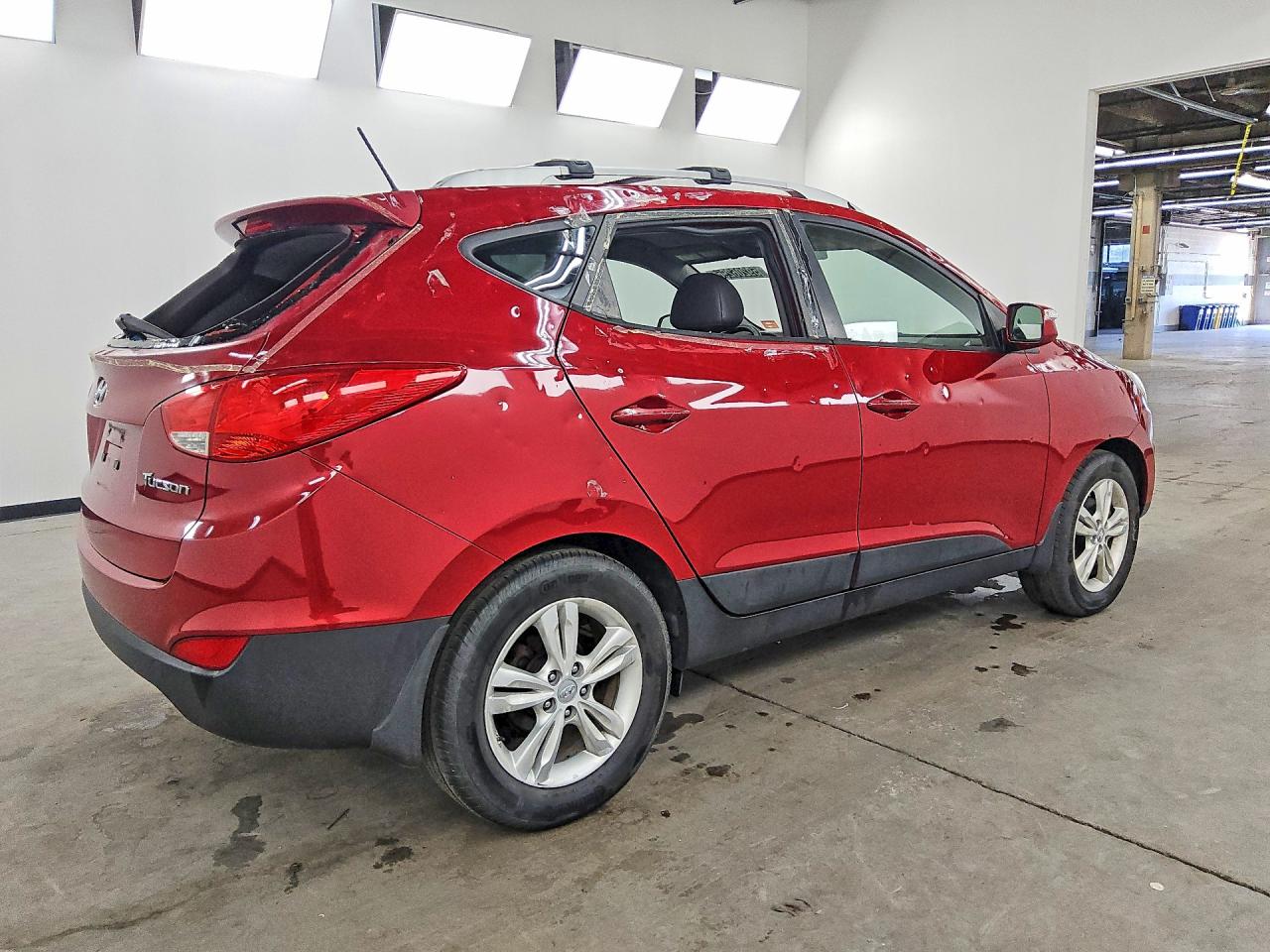 2012 Hyundai Tucson Gls Red vin: KM8JU3AC8CU345028