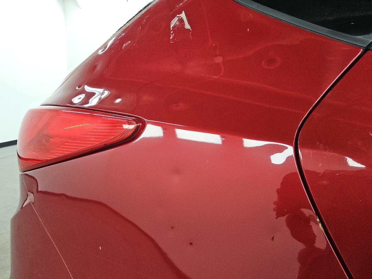 2012 Hyundai Tucson Gls Red vin: KM8JU3AC8CU345028 Damage: Right Qtr Panel, Hail Damage, 10 Or More