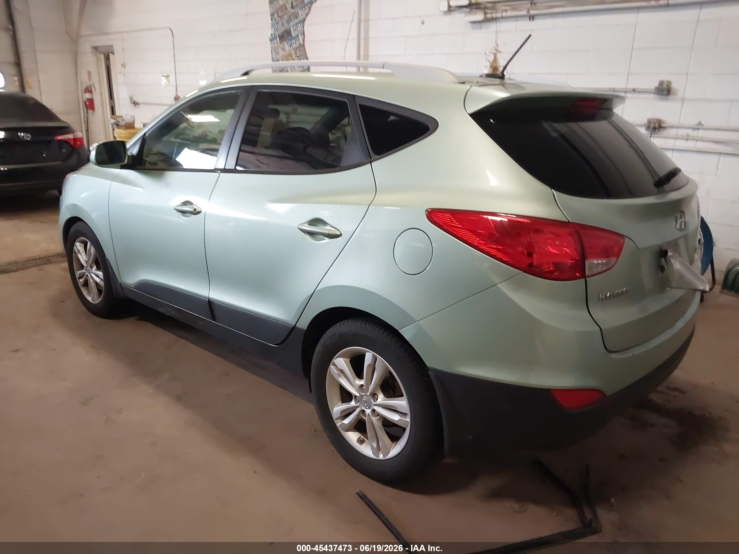 2012 Hyundai Tucson Gls Зеленый vin: KM8JU3AC8CU370561