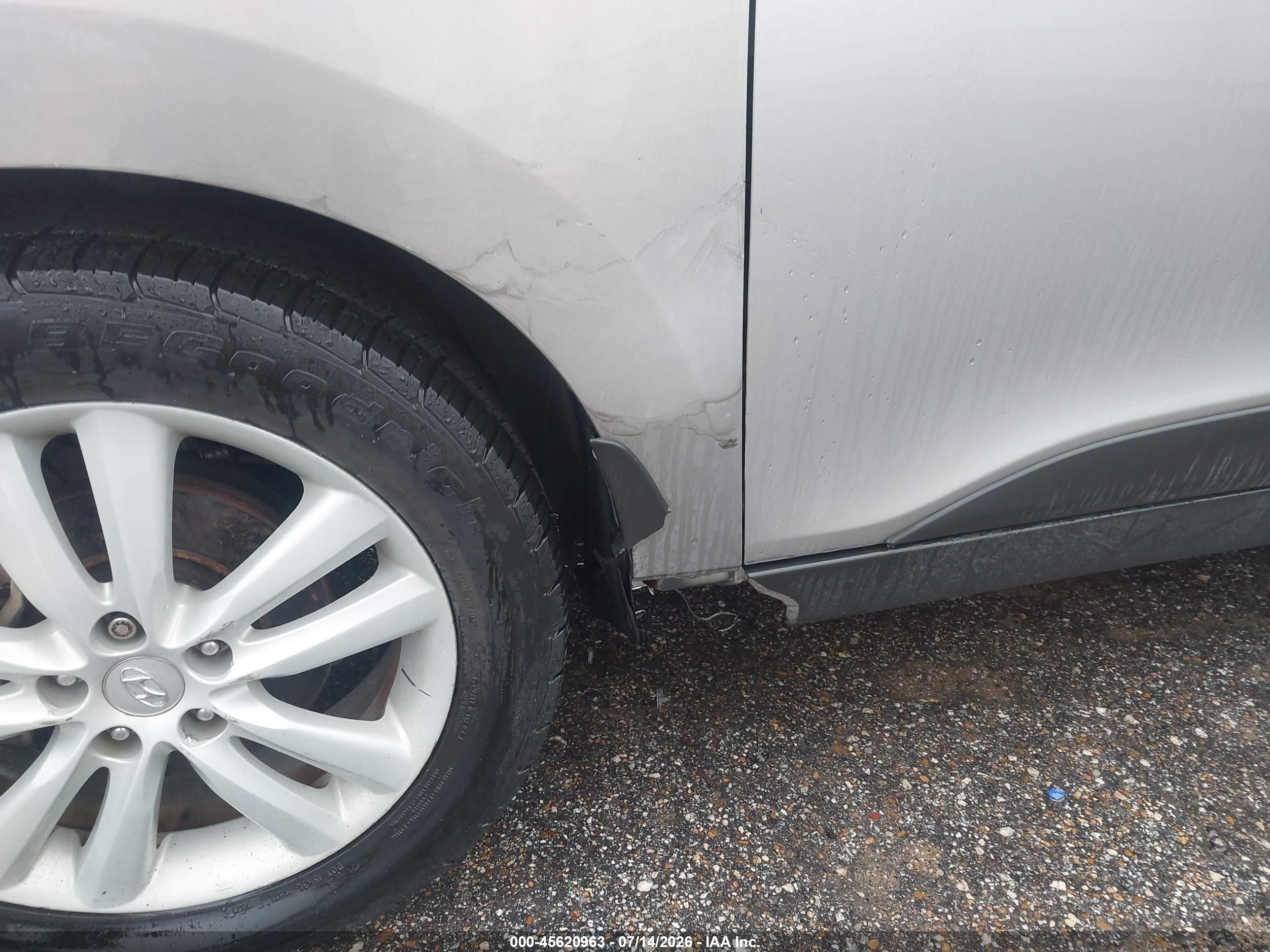 2012 Hyundai Tucson Limited Gray vin: KM8JU3AC8CU376134