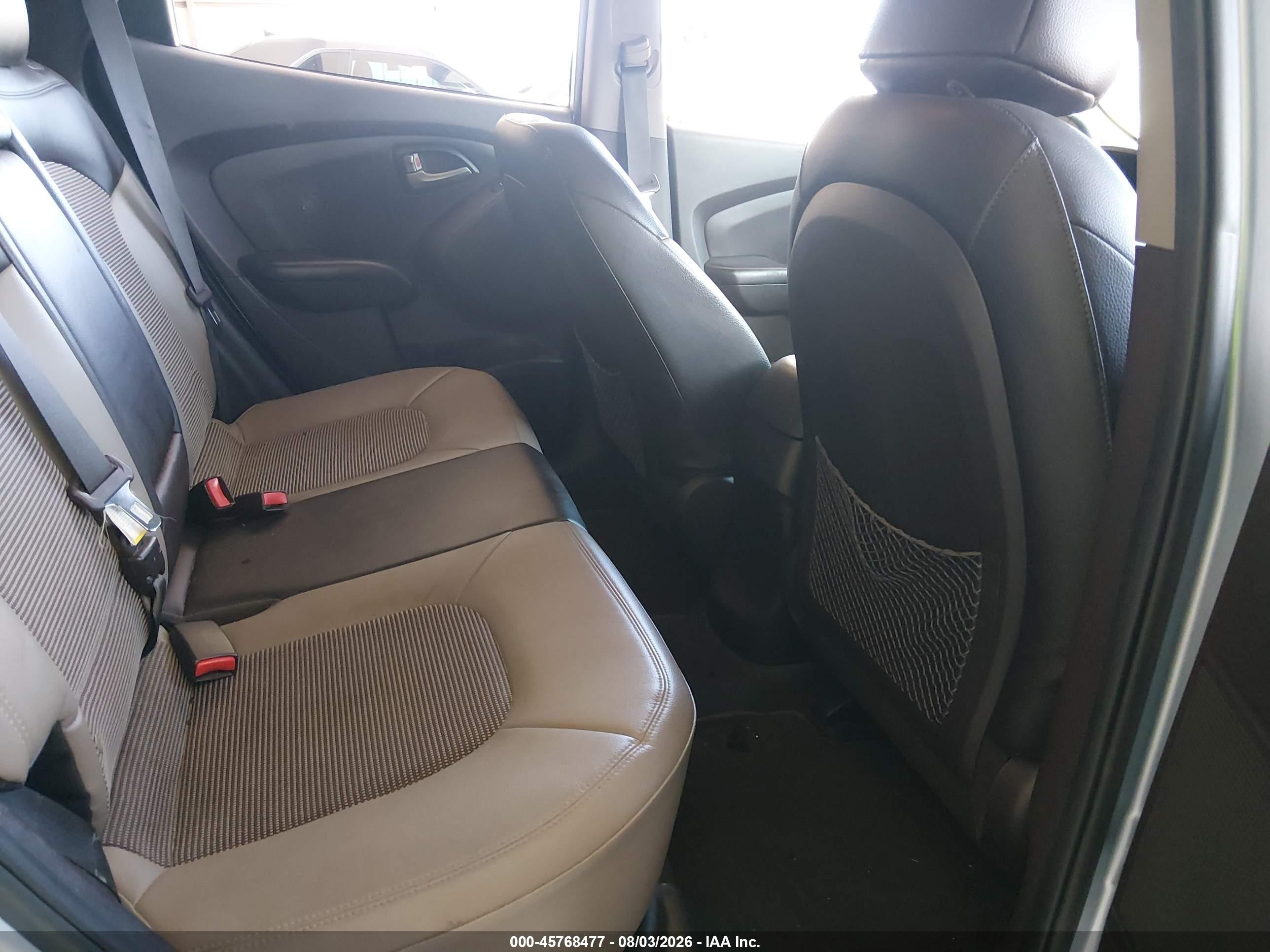 2012 Hyundai Tucson Gls Light Blue vin: KM8JU3AC8CU376361