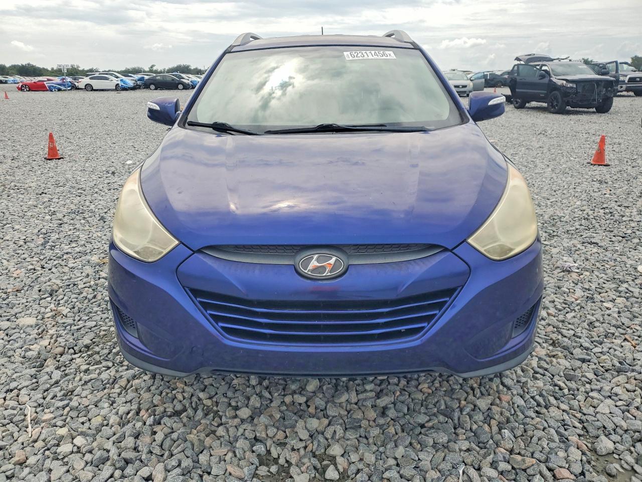 2012 Hyundai Tucson Gls Blue vin: KM8JU3AC8CU391653